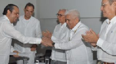 Urbina Joiro ascendido en Academia de Historia de Cartagena de Indias