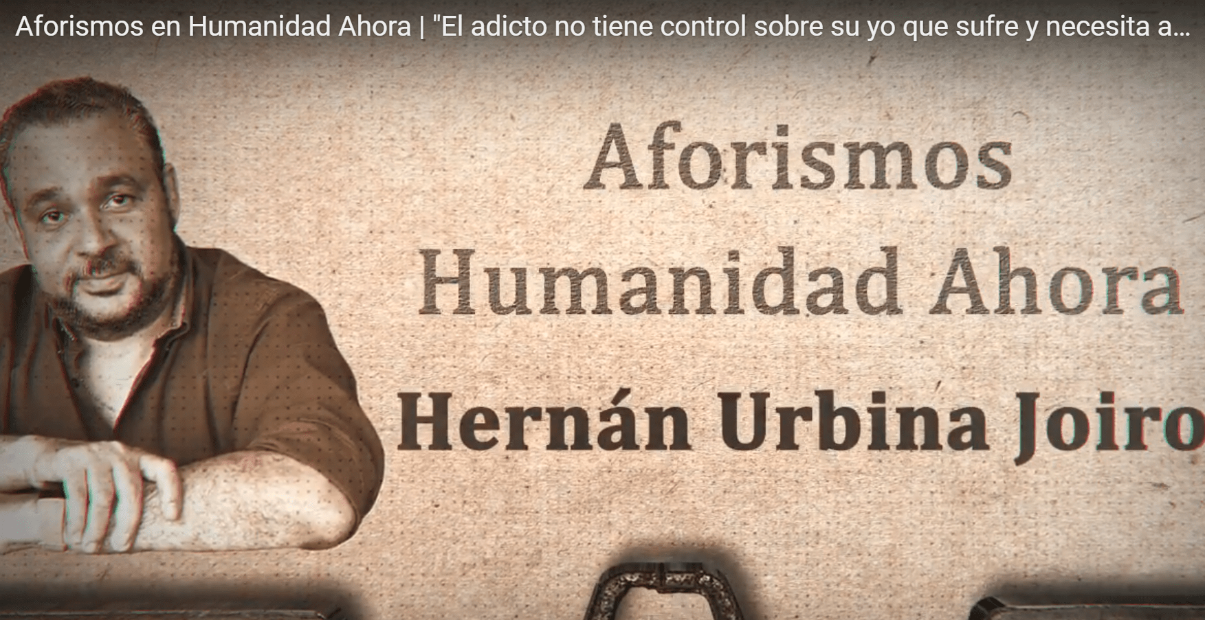 Hernán Urbina Joiro humanista