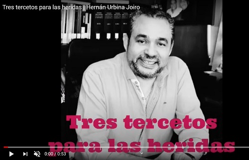 Hernán Urbina Joiro Poesía 3 tercetos para las heridas 