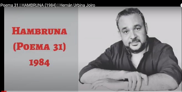 Hernán Urbina Joiro | Poema 31 | Hambruna (1984) 