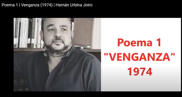 Urbina Joiro poeta de Venganza 1974